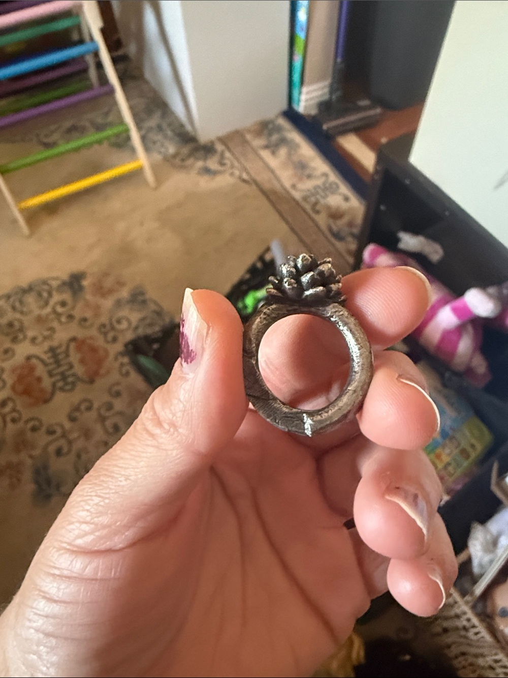 peweter ring - Picture 7 of 9